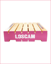 Load image into Gallery viewer, #Loscampinkpallet Mini Pink Pallet Coaster