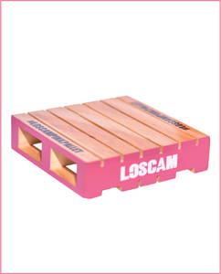 #Loscampinkpallet Mini Pink Pallet Coaster