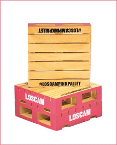 #Loscampinkpallet Mini Pink Pallet Coaster